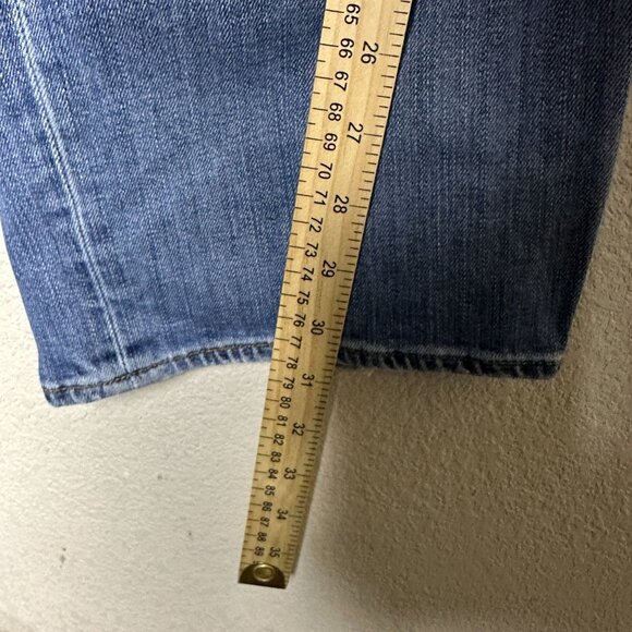 Lucky Brand 363 Vintage Straight Denim Jean Pant Men 38x32 Distressed Baggy Fit - Picture 4 of 15